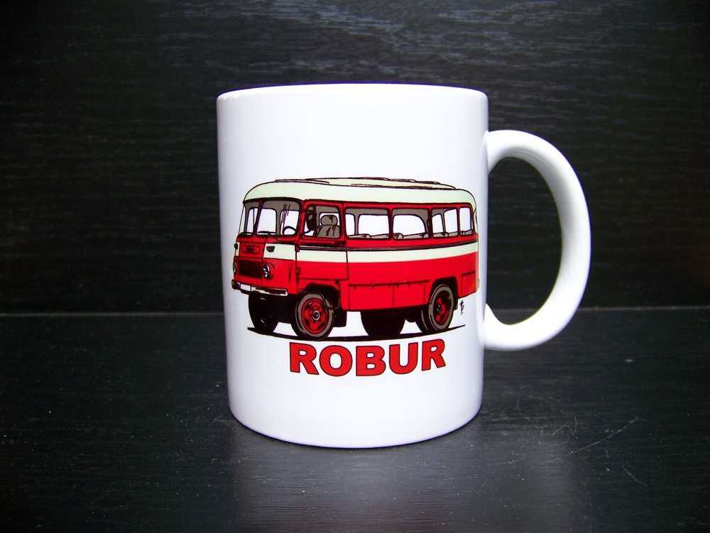 Hrnek s hasičskou tematikou - ROBUR Bus